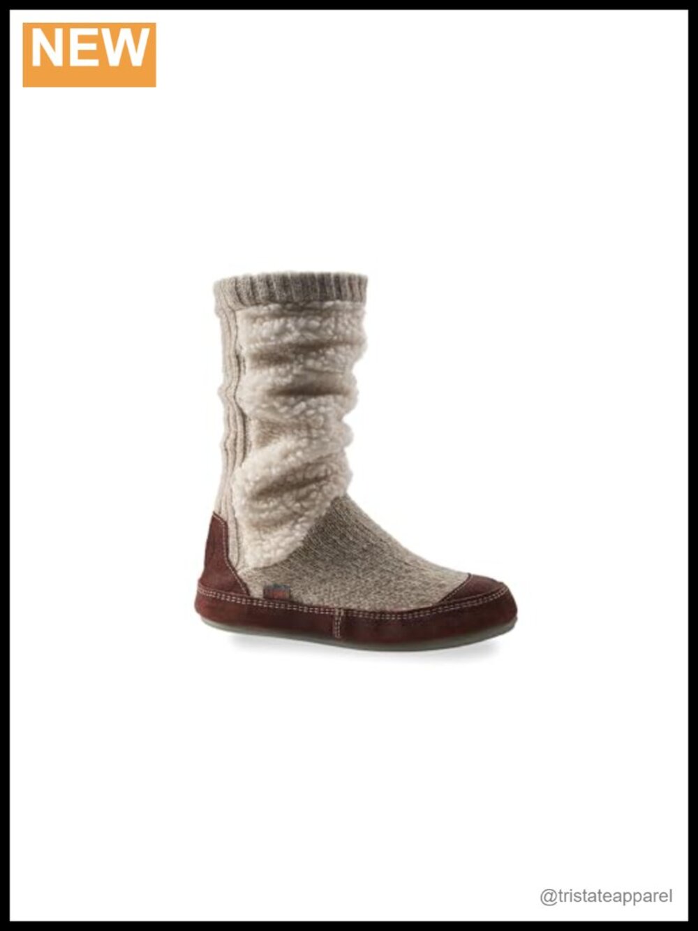 Women's Mid-Calf Slouch Boot Slippers Memory Foam Non-Slip Indoor Outdoor